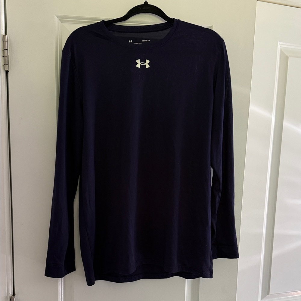 Under Armour Men's Dark Blue Long Sleeve Tee